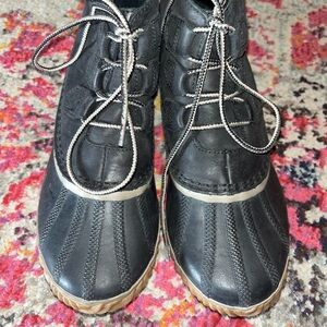 Sorel Waterproof Leather & Rubber Duck Boots